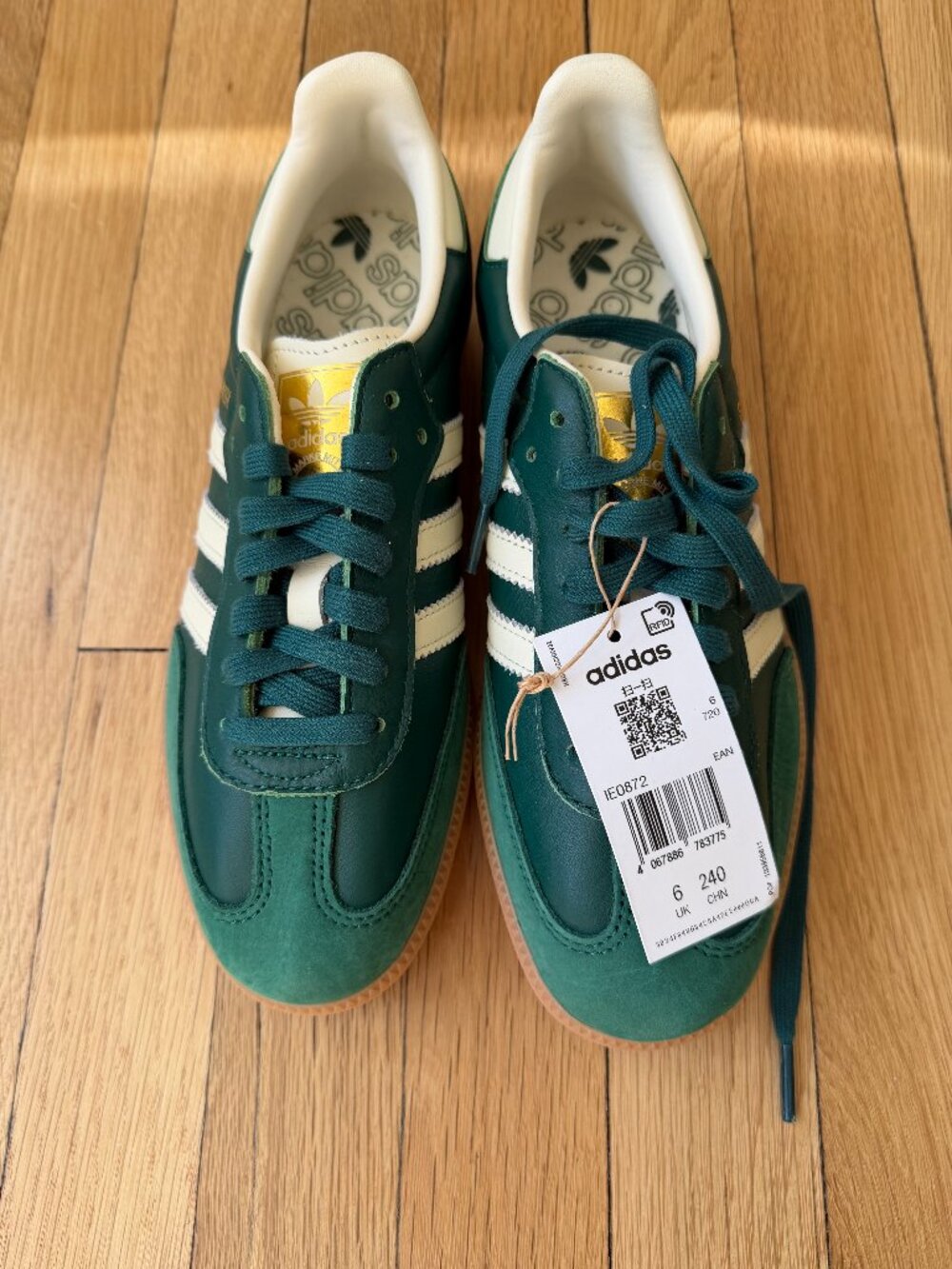Adidas SambaOG W Collegiate Green
